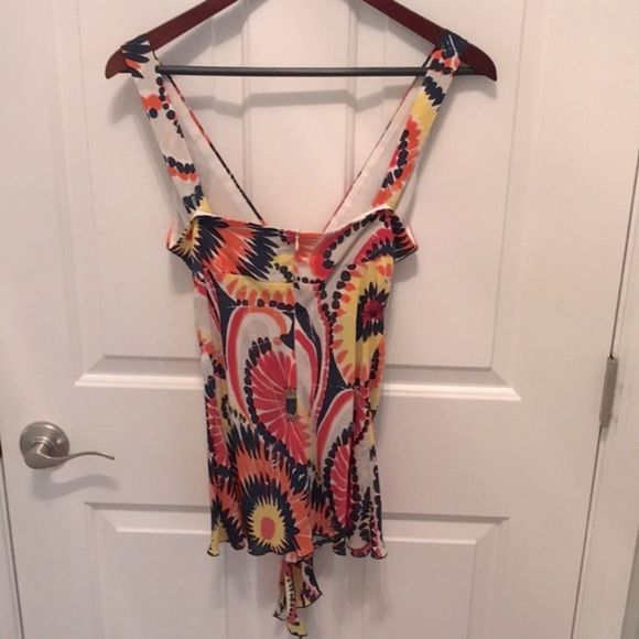 Trina Turk Silk Tank Top - Picture 4 of 5